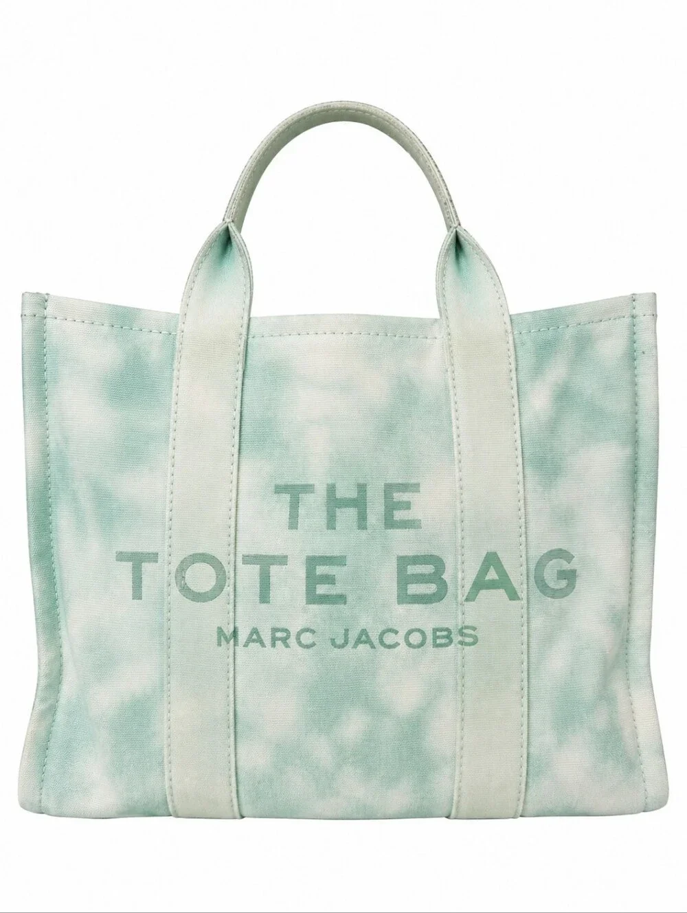 Marc Jacobs Mint Tie-Dye Canvas Tote